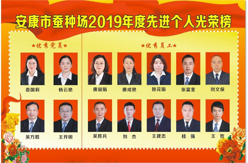 安康qy球友会官网2019年度先进个人光荣榜
