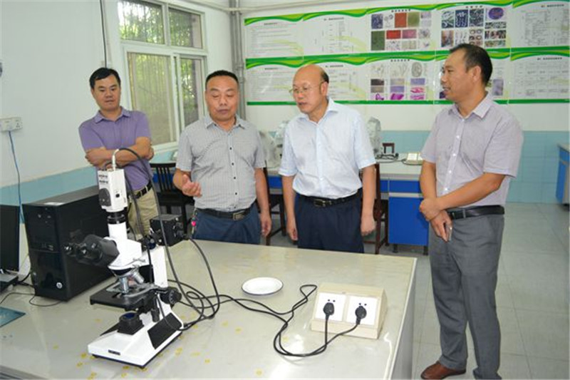 陈扬斌深入市蚕种场调研指导工作