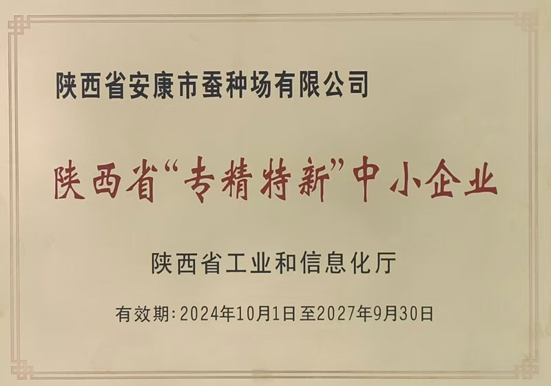 “专精特新”中小企业