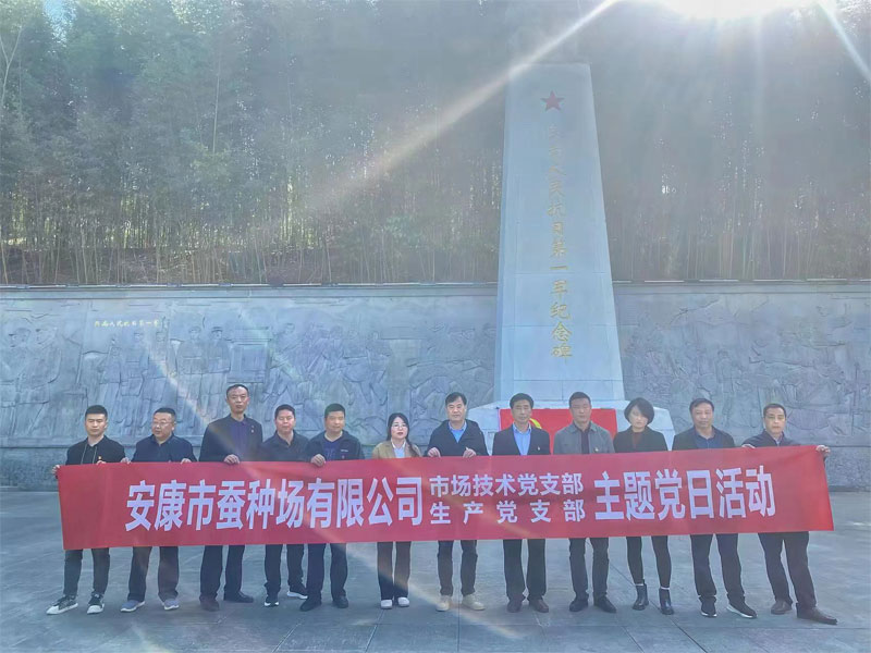 追寻红色足迹 牢记初心使命安康qy球友会官网市场技术党支部、···