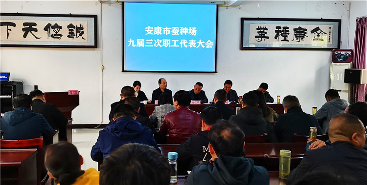 市蚕种场召开九届三次职工代表大会